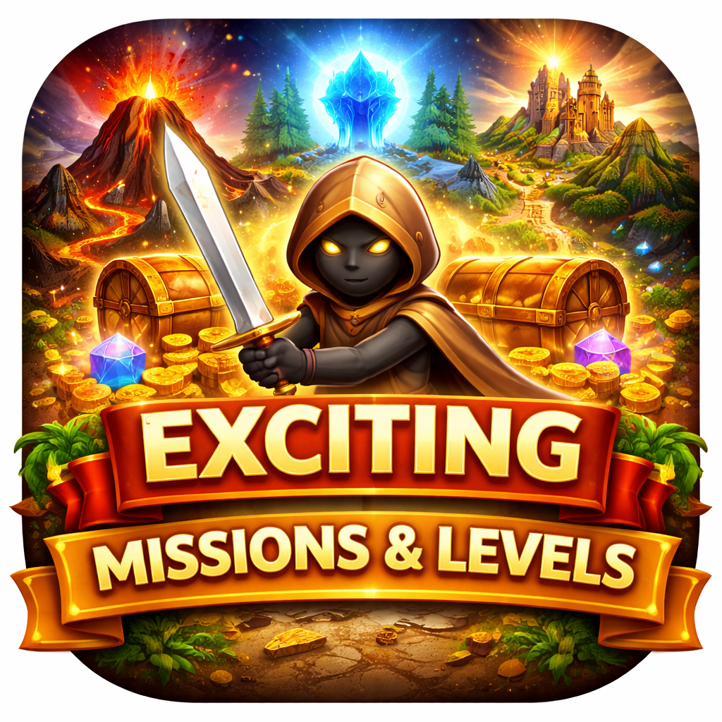 Exciting Missions & Levels